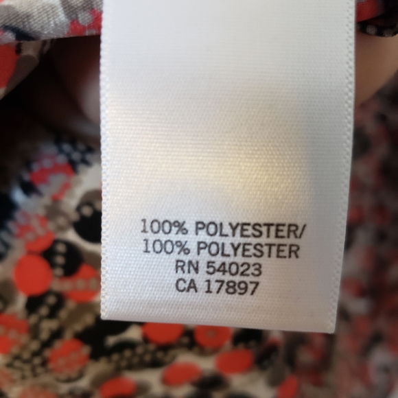 Banana Republic/Patterened Sleeveless Blouse - Picture 5 of 6